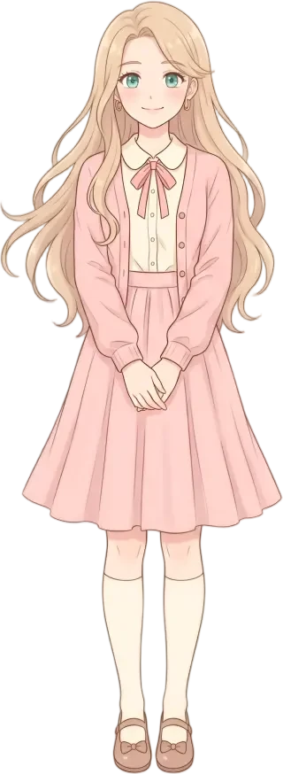 Kaori Miyazono — Sprite, neutral