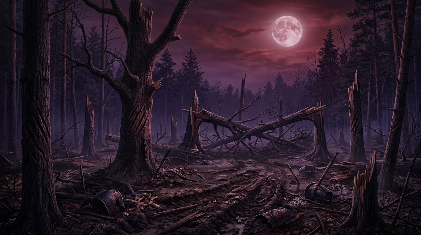Demon Clearing — scene background
